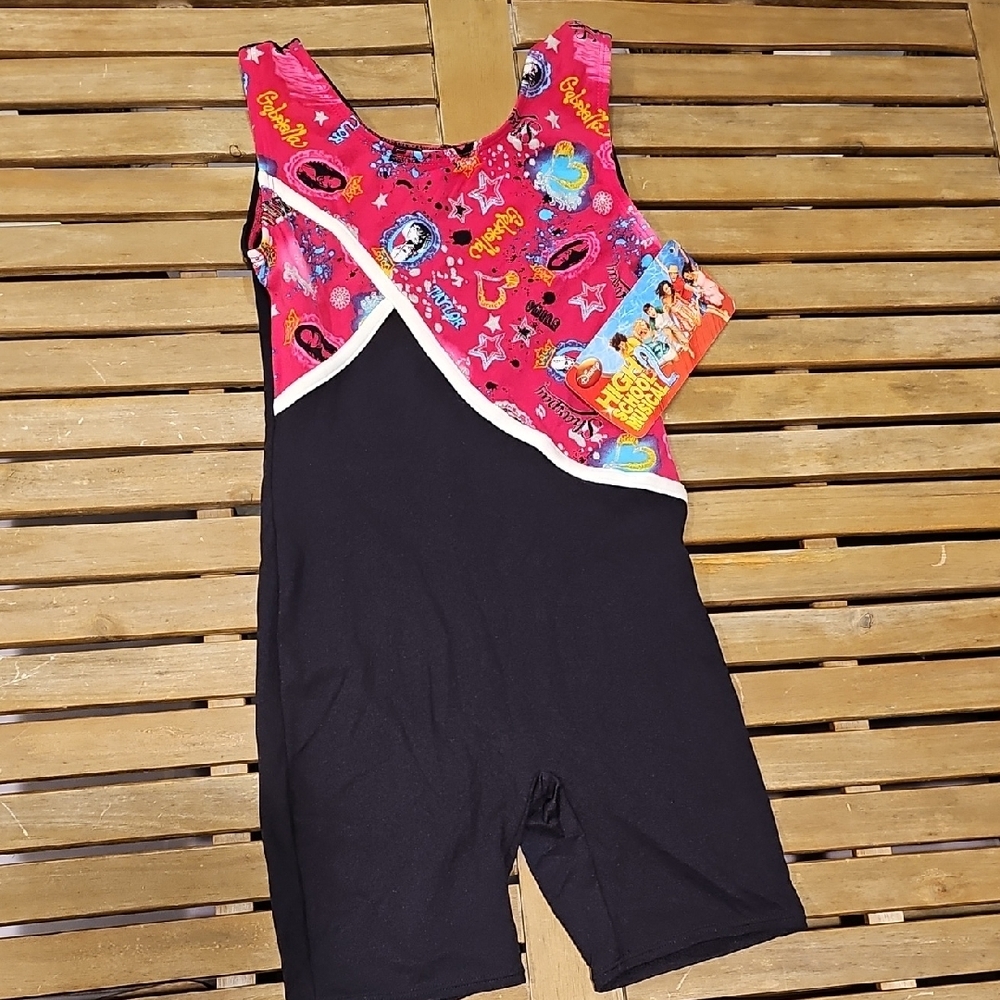 Colorful Kids' Gymnastics Leotard